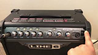 Video thumbnail for Line 6 Spider III 15 15W 1x8 Guitar Combo Amp by Lionel Trains For Sale