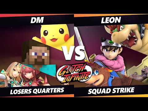 Glitch Infinite Losers Quarters - DM Vs. LeoN - SSBU Ultimate Tournament