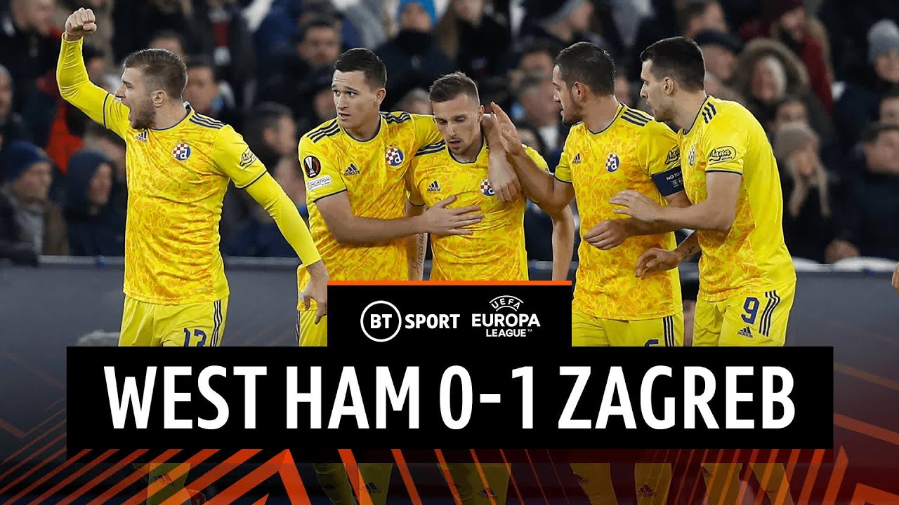 West Ham United vs Dinamo Zagreb highlights