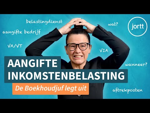 Aangifte inkomstenbelasting voor ondernemers | Cursus boekhouden door de boekhoudjuf