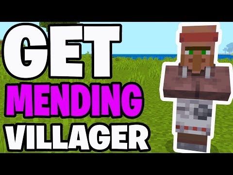 How To Get Mending Villager In Minecraft Bedrock! - Tutorial