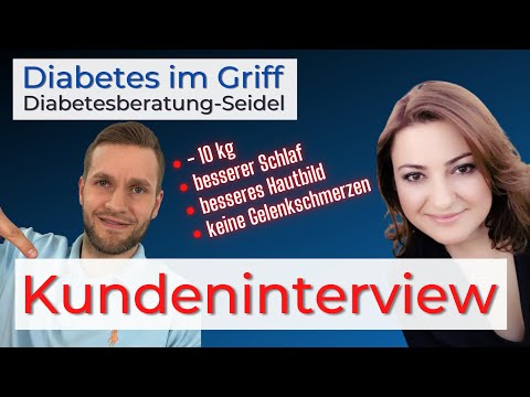 Typ 2 Diabetes verbessern, Gewicht verlieren mit Peter Seidel - Kundenerfolg