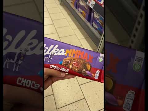 Milka maxxxx choco jelly 😍😱 you must try it #jelly #choco #milka #chocolate #fyp #shorts #fyp 🍫🥹