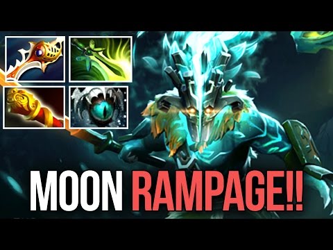 DC.Moon EPIC Juggernaut Arcana Rampage vs. Mega Creeps Dota 2