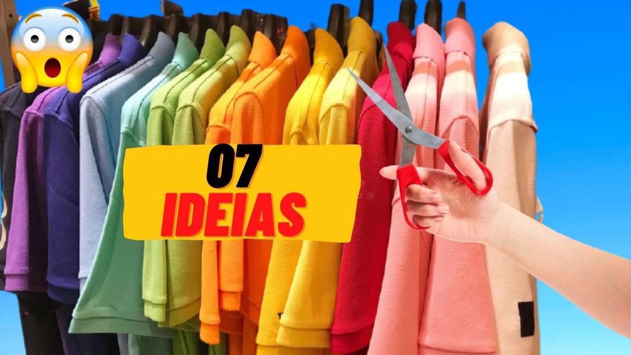 Customização As 07 melhores transformações para fazer com camisa polo II customização de camisa
