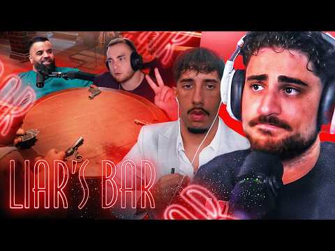 SEHR WITZIGE RUNDEN LIARS BAR😂🤬 Liars Bar mit Eli, Danny, Ali & Jussef🔥