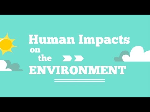 Human Impacts on the Environment