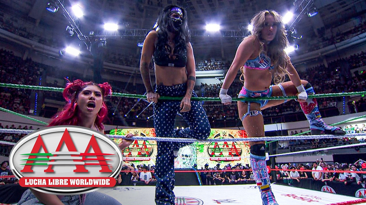 Lola Vice, La Catalina and Lady Shani brawl with Las Tóxicas: AAA Lucha Libre highlights