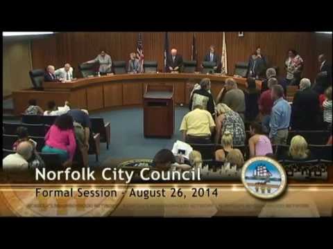 Formal 08/26/14 Session - Norfolk City Council