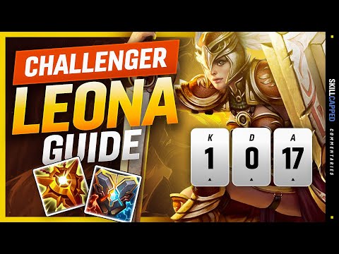 CHALLENGER Leona Support GUIDE teaches YOU how to CARRY! - Leona Challenger Gameplay Guide