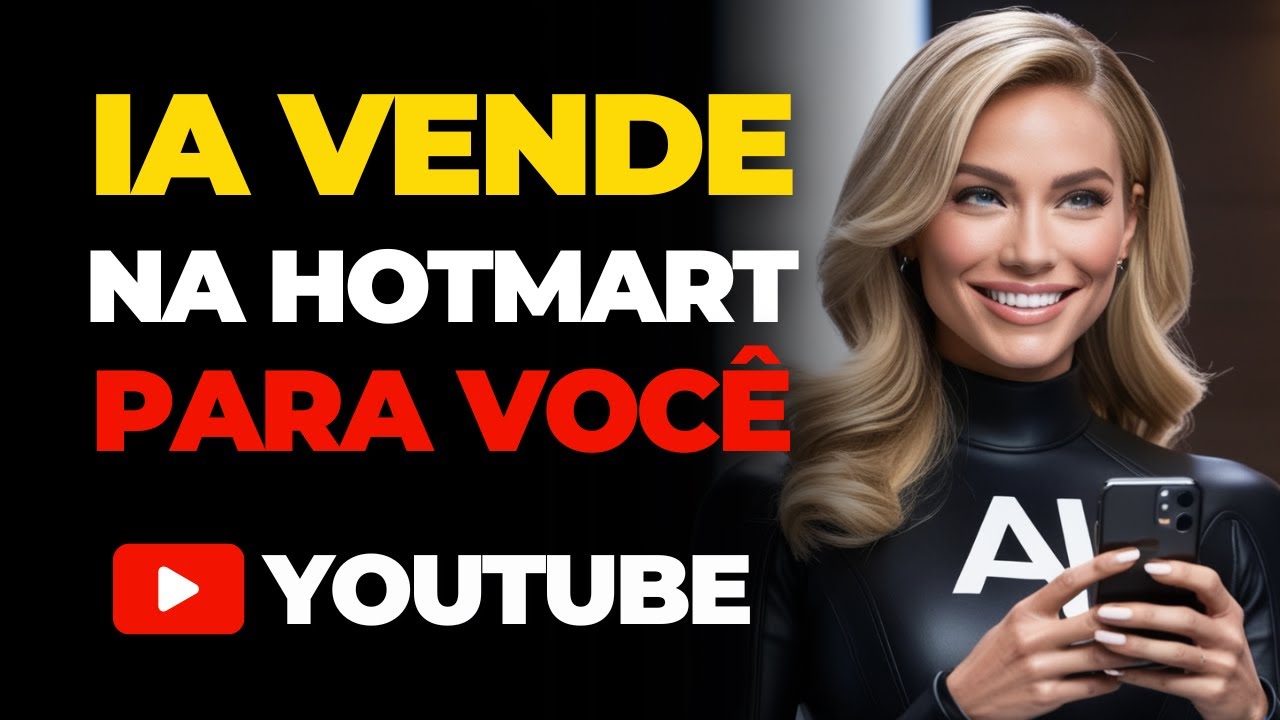 CRIE UMA VENDEDORA VIRTUAL QUE VENDE NA HOTMART PARA VOCÊ COM VÍDEO REVIEW AFILIADO!