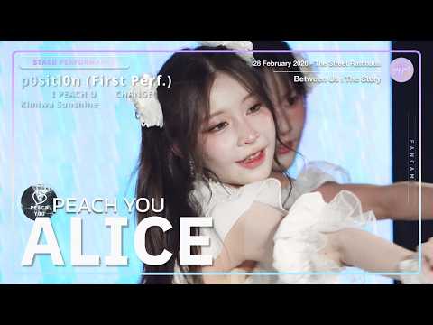 Alice PEACH YOU - Between Us : The Story The Street Ratchada 4k Fancam 260228