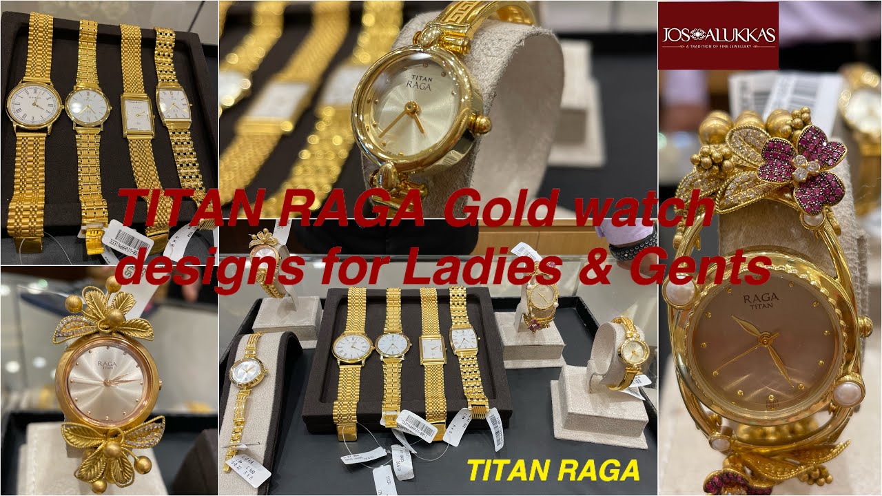 Titan Raga Gold Watch Collections | Ladies & Gents Titan Gold watch | Titan Raga | Gold Watch