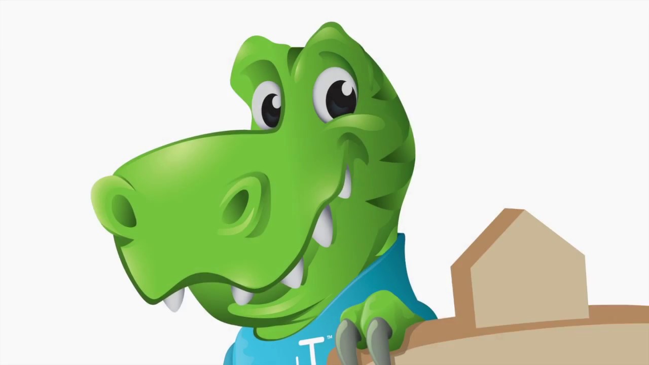 Illustrating a Vector Dinosaur with Adobe Illustrator.