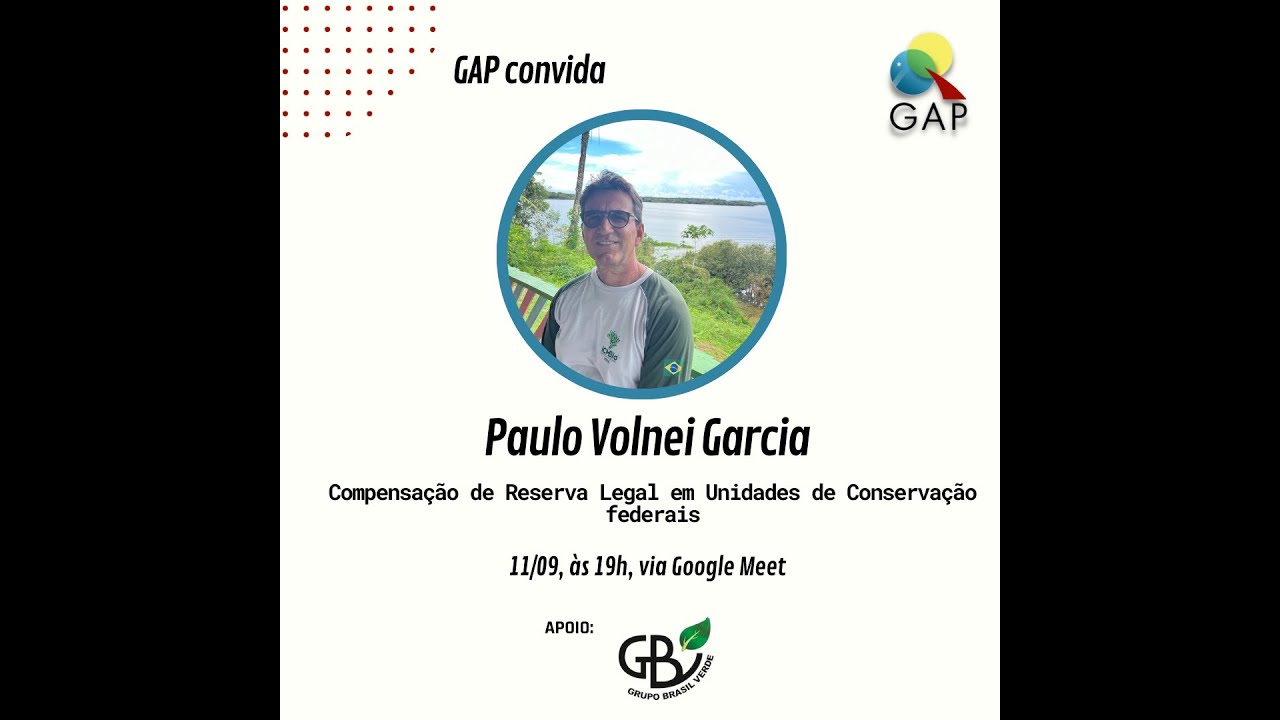 Compensação de Reserva Legal em Unidades de Conservação federais -  Paulo Garcia (ICMBio)