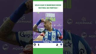 Veja o que ele disse !!! Remo x Paysandu #futebolparaense #remo #paysandu #paraense