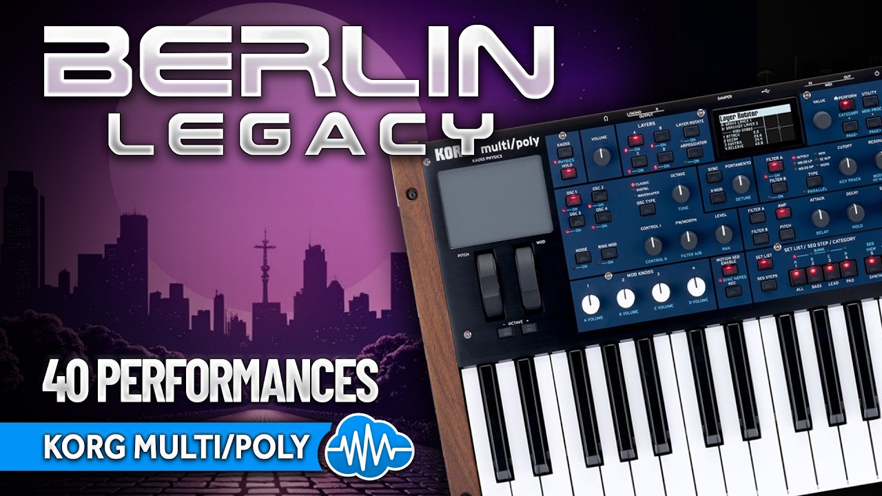OTL087 - Berlin Legacy - Korg Multi / poly ( 40 performances ) - Video Preview 1