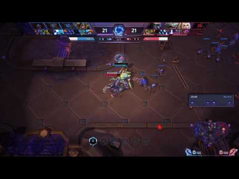 Heroes of the Storm - Funny Moment when Murrain Feel the Hatred of Ten Thousand Years