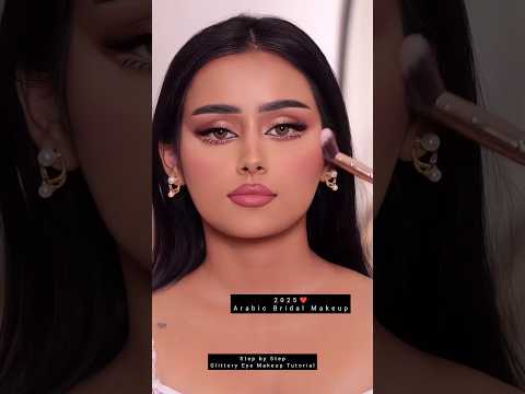 Arabic Bridal Makeup Tutorial 🔥💯🤩 #shorts #makeup #makeuptutorial #learningwithnk #viral
