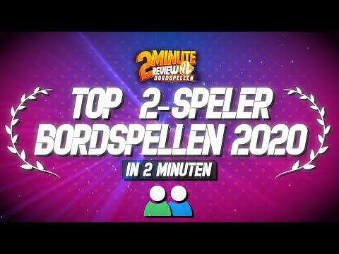 Top 2-speler spellen | editie 2020 | 2 Minute Review NL