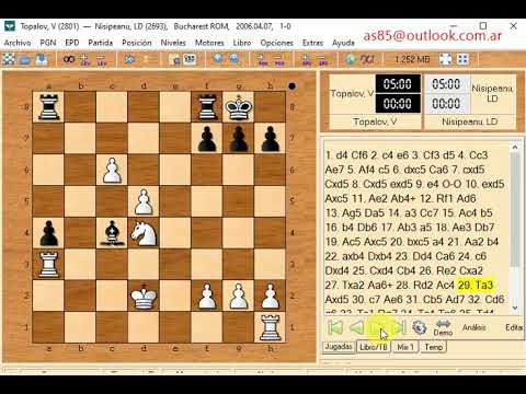 Topalov veselin  and nisipeanu  ld  1 0    531