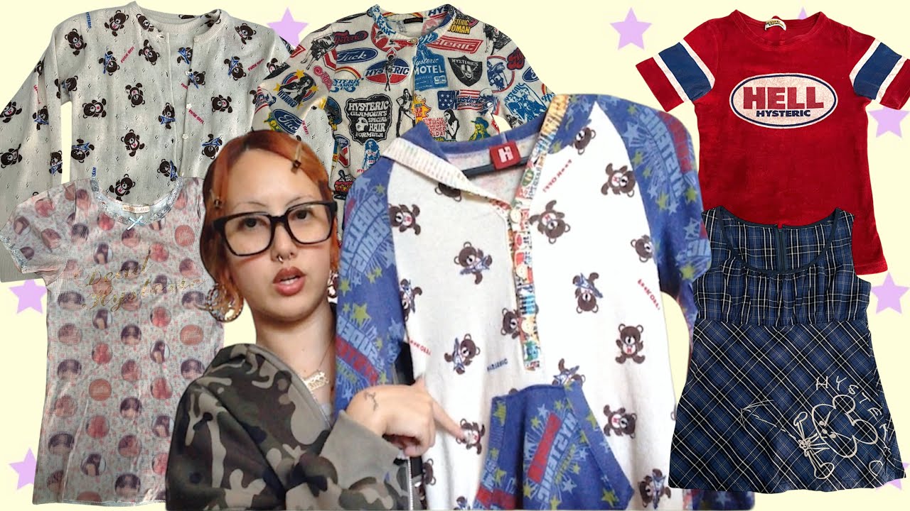 a tour of my extensive.. hysteric glamour collection 