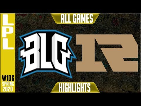 BLG vs RNG Highlights ALL GAMES | LPL Spring 2020 W1D6 | Bilibili Gaming vs Royal Never Give Up