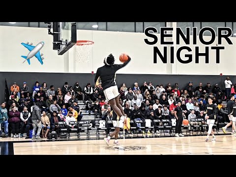 BROBIII WENT CRAZY ON SENIOR NIGHT!! (PVI vs. DeMatha)