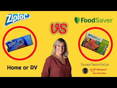 Zip Loc Freezer Bags VS Foodsaver | For RV Camping and at Home