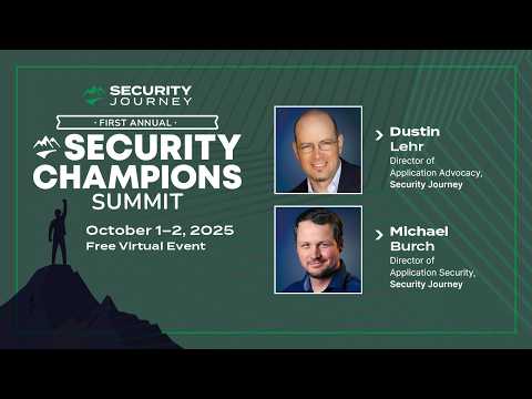 Introducing the first annual Security Champions Summit