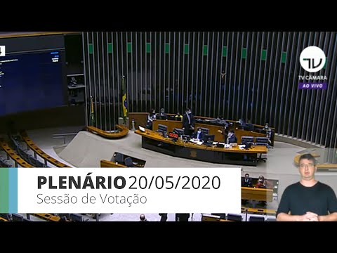 Plenário - Sessão deliberativa para votação de propostas - 20/05/2020 - 15:32