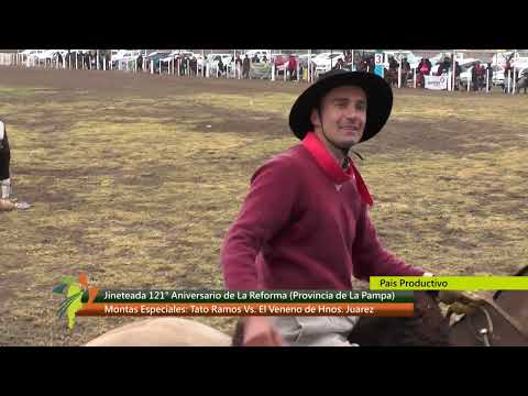 Jineteada 121° Años, La Reforma, La Pampa. Montas Especiales