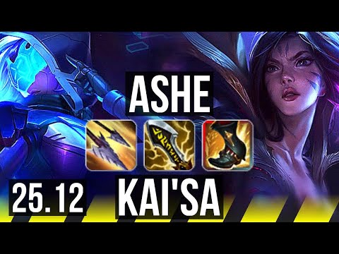 ASHE & Nami vs KAI'SA & Karma (ADC) | EUW Master | 25.12