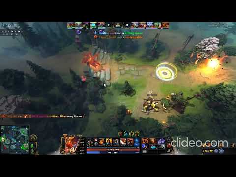 Dota 2 Catching up to Storm Spirit