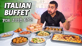 How Much Italian Food Can A Chef Make For £30?