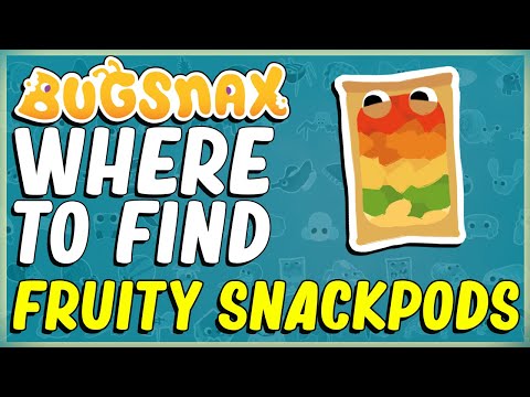 WHERE TO FIND AND HOW TO CATCH A FRUITY SNACKPOD IN BUGSNAX - BOILING BAY - BUGAPEDIA