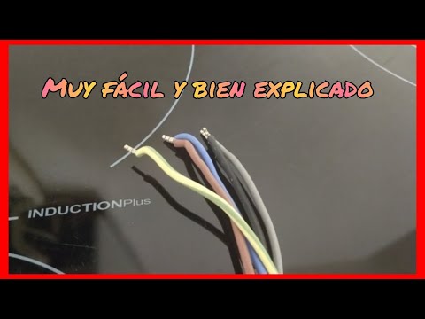 Conexiones de 4 o 5 CABLES de tu COCINA electrica 🔌 (vitroceramica o induccion) #shorts