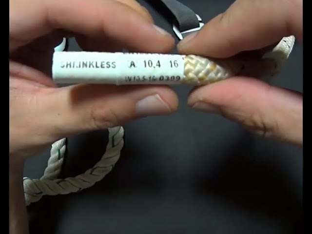 Vídeo relacionado con VEVOR Cuerda de Escalada Dinámica 12,7 mm 45,72 m Cuerda de Seguridad Exterior 32 kN Tensión de Rotura Fibra con Mosquetones de Acero para Escape, Rappel, Rescate contra Incendios, Azul