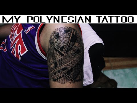 Let's get tattooed (1st session Polynesian tattoo)