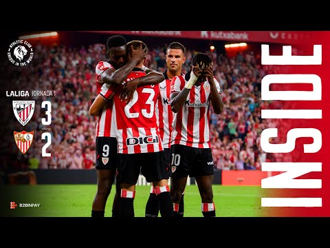 INSIDE I Athletic Club 3-2 Sevilla FC I LaLiga 2025/26 J1