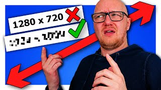 BEST YouTube thumbnail size 2024 - for the algorithm