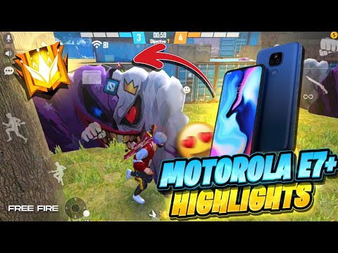 📲 Motorola E7 Plus - Garena Free Fire Max 🎮⚡ [Highlights] ⚙️ Dpi - 500