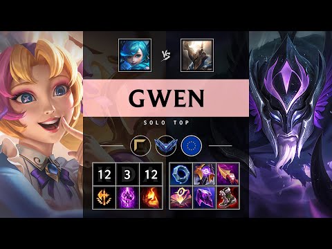 Gwen Top vs Pantheon: Unstoppable - EUW Diamond Patch 25.S1.1