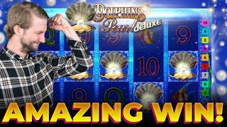 CRAZY BIG WIN ON DOLPHINS PEARL DELUXE (FULLSCREEN PEARLS) π¬π¦ͺ