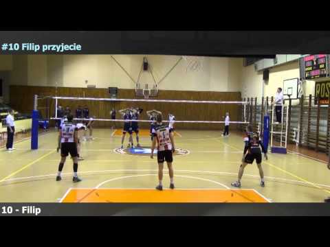 Michal FILIP - reception (Highlights Mloda Liga)