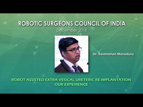 Robot Assisted Extra Vesical Ureteric Re-implentation: Our Experience