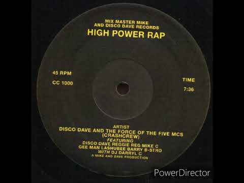 Disco Dave & The Force Of The Five Mcs - High Power Rap