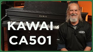 Video thumbnail for Kawai CA501 Digital Piano Review: Unveiling the Affordable Excellence of the Concert Artist Series by Alamo Music Center - Pianos and Keyboards