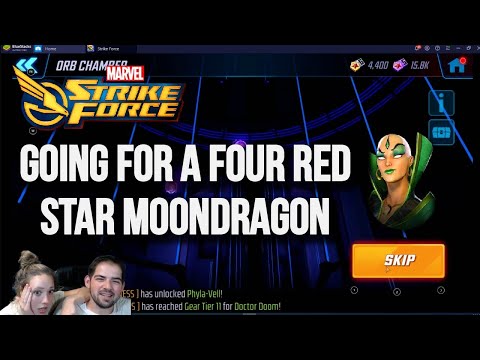 20+ Red Stars for Moondragon Orb Opening I Marvel Strike Force - MSF