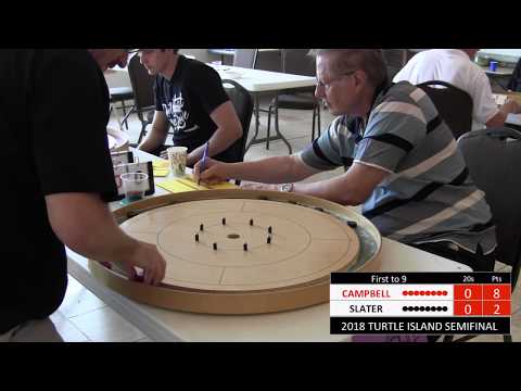 Crokinole 2018 New York Semifinal - Slater v Campbell